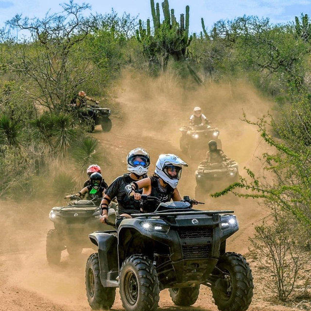 Desert ATV rentals for two