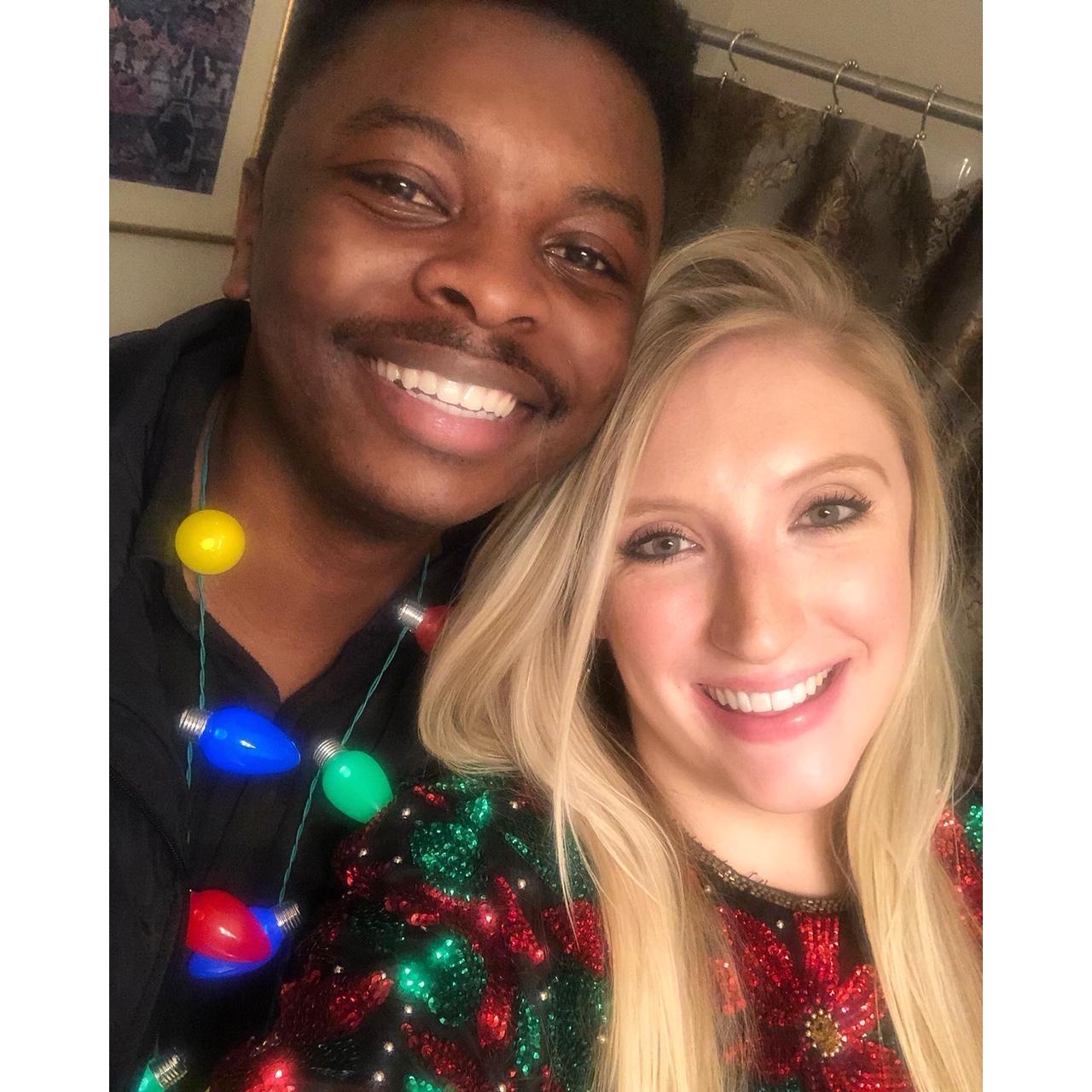 Christmas party at Colleen's house