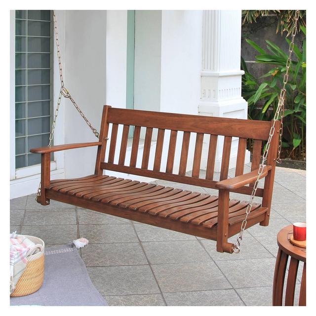 Alston Porch Swing - Brown - Cambridge Casual