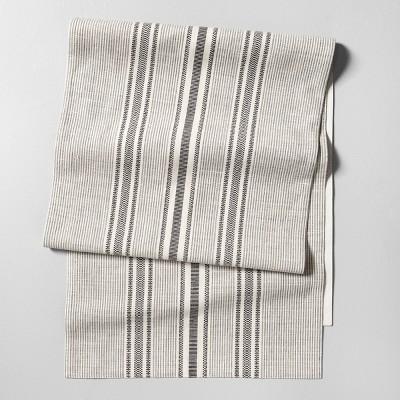 Table Runner Stripe Railroad Gray - Hearth & Hand™ with Magnolia
