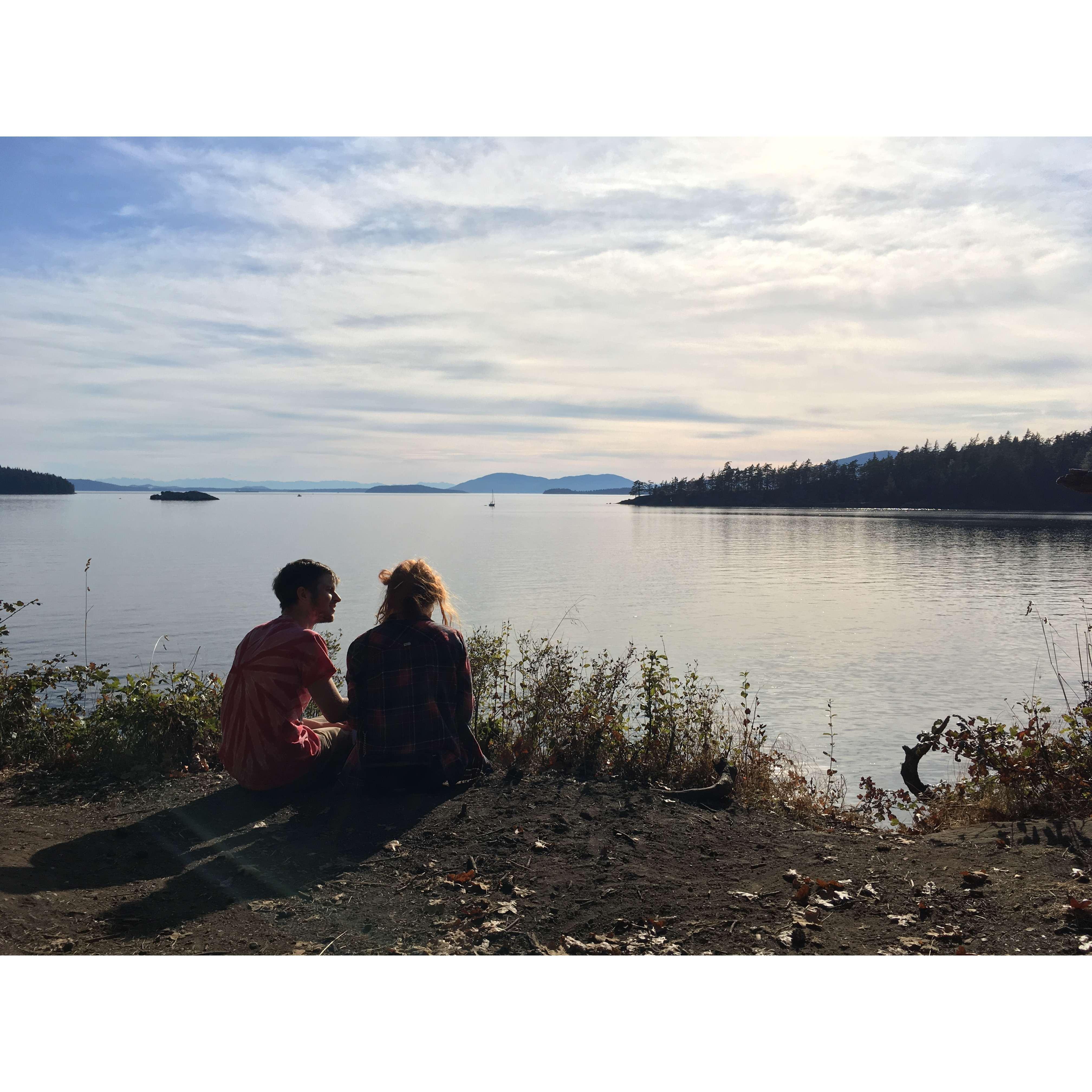 One of our favorite spots. Teddy Bear Cove in Bellingham.