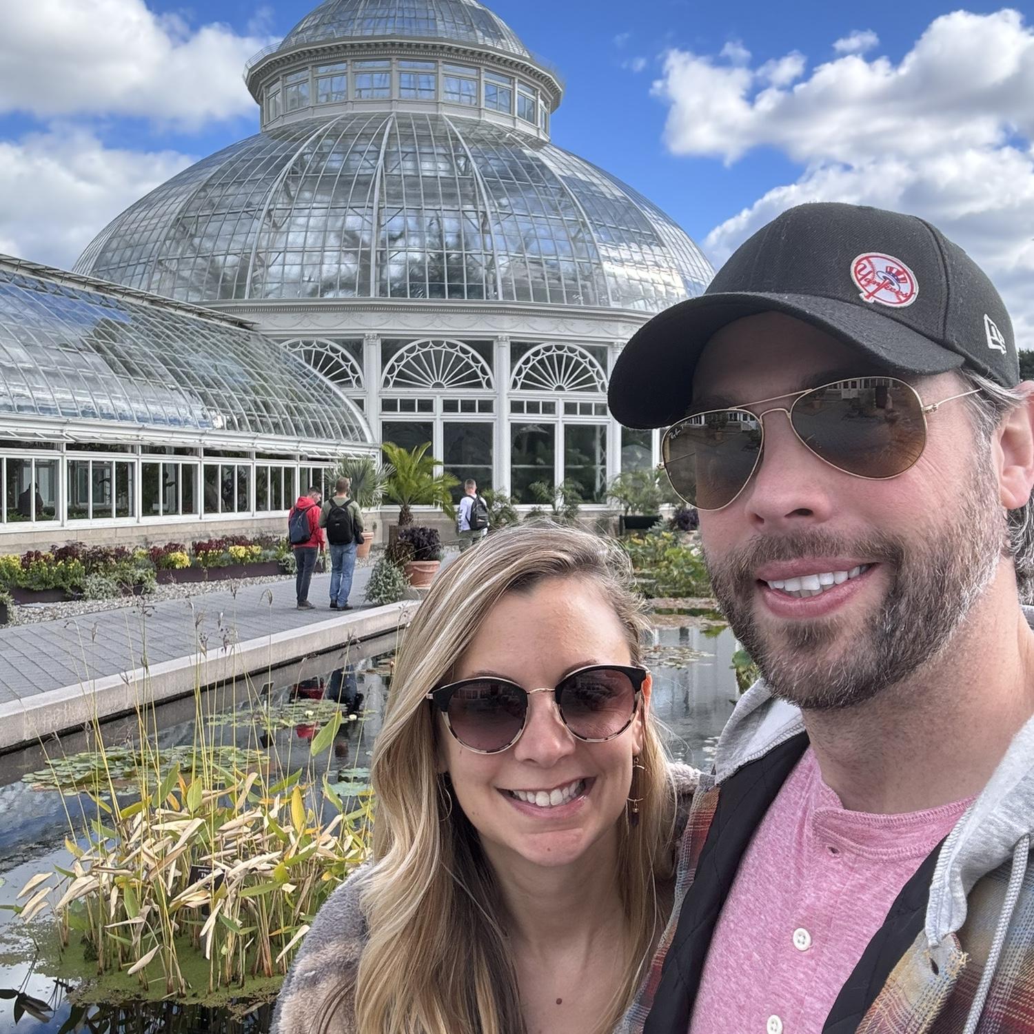 Taking a leaf out of nature's book, growing our love at the Botanical Gardens.