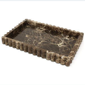 Natural Marble Tray 11.8" x 8