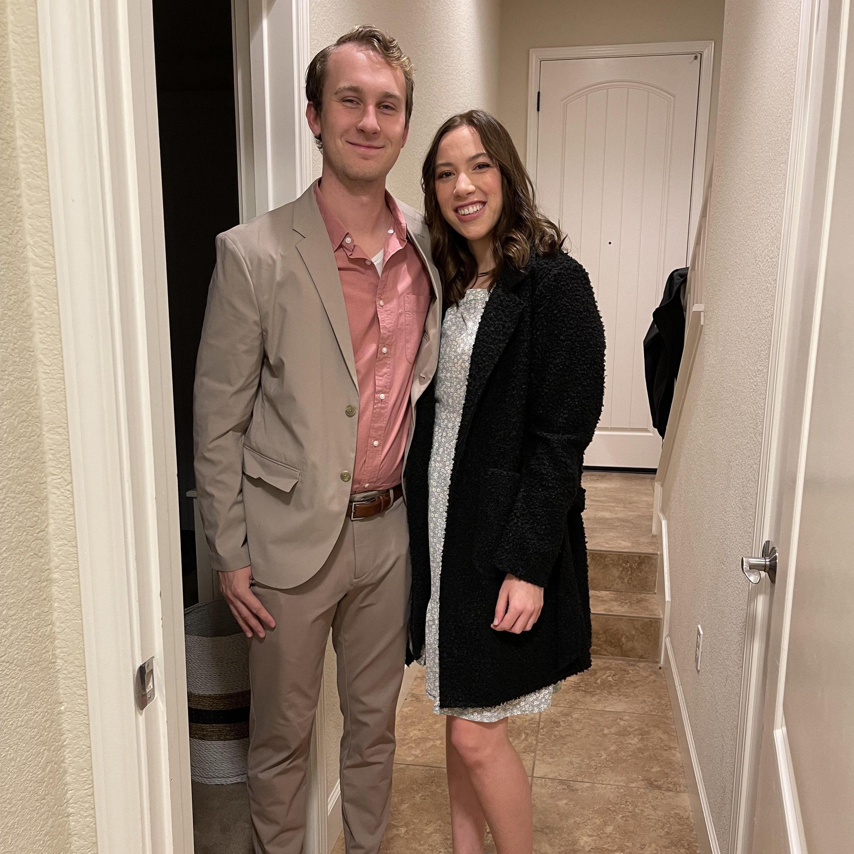 First Anniversary dinner!