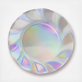 Iridescent Salad Plate, Set of 16