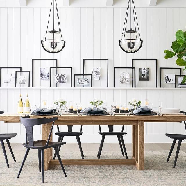 Portola Extending Dining Table, Seadrift