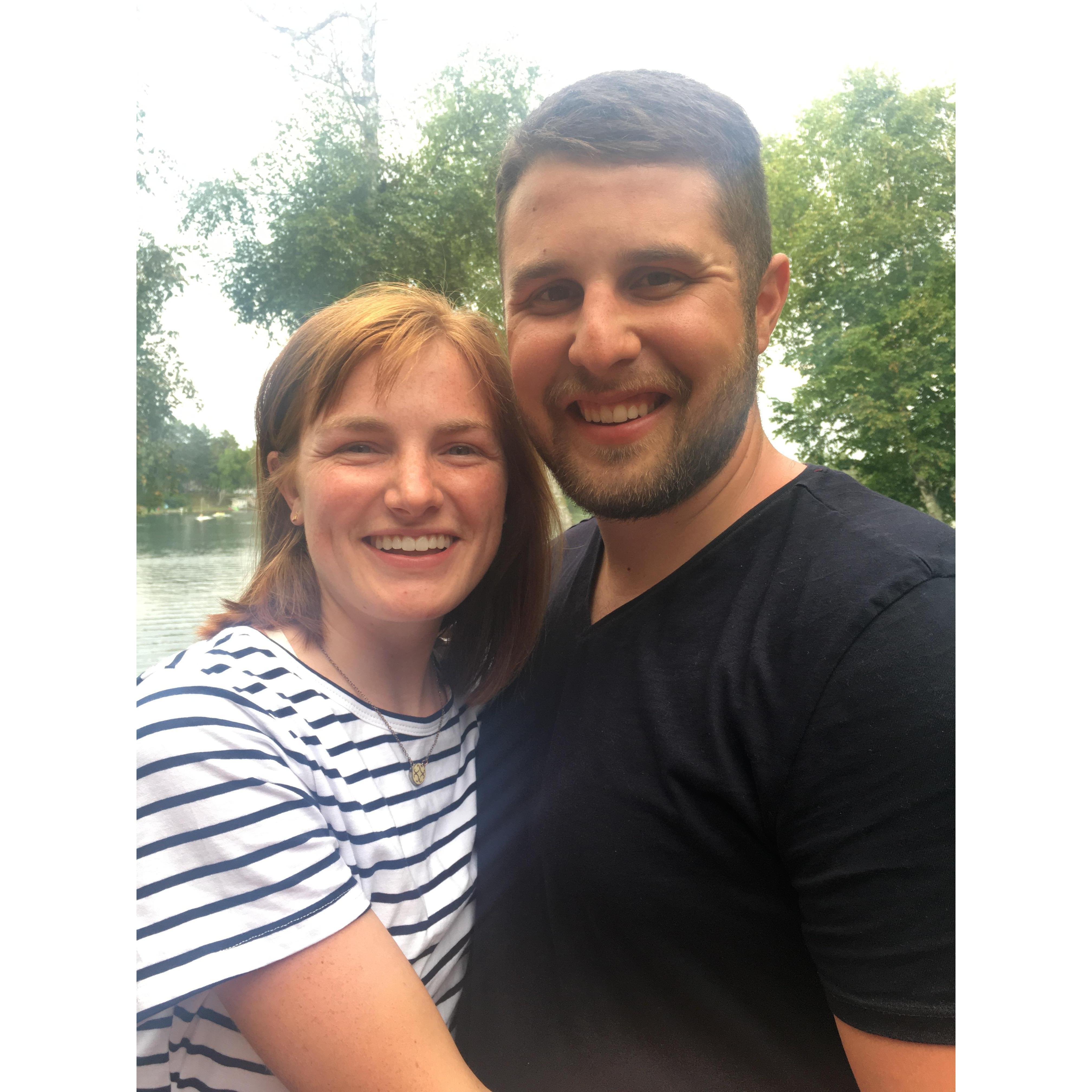 Our first holiday together, July 4th.