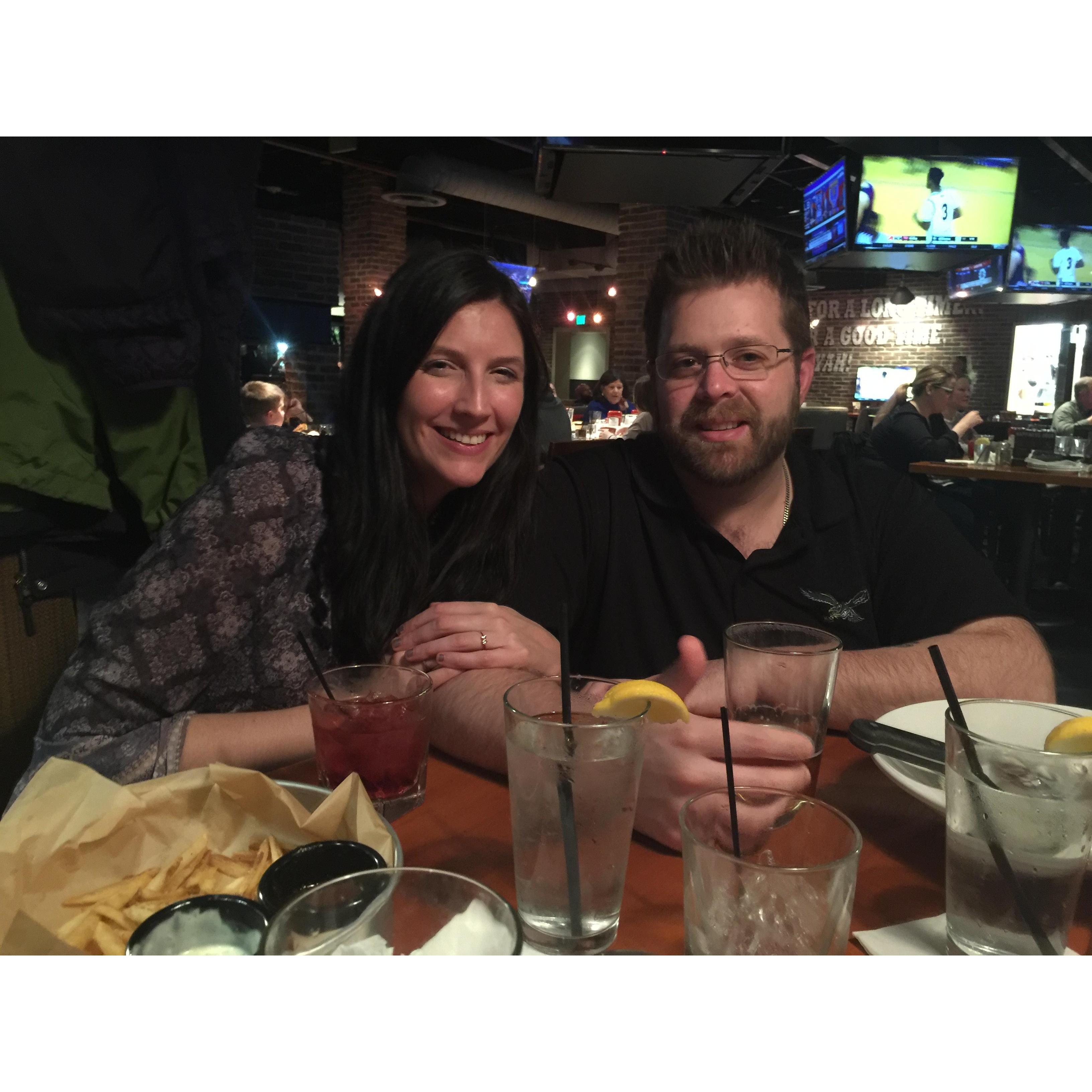 Newly engaged