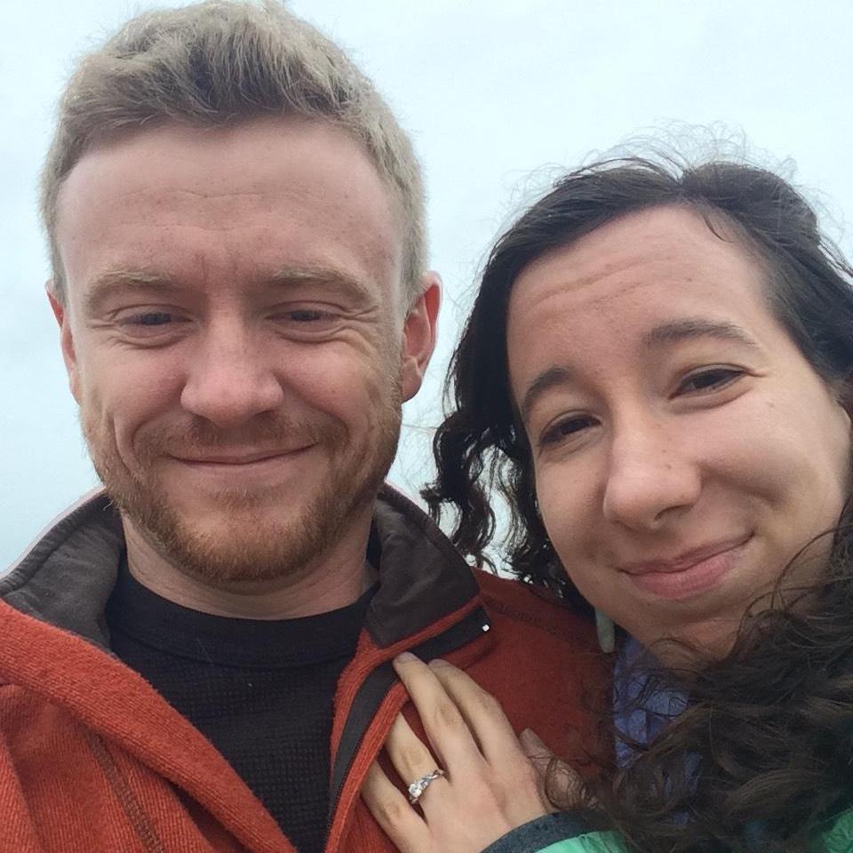 Requisite engagement shot!