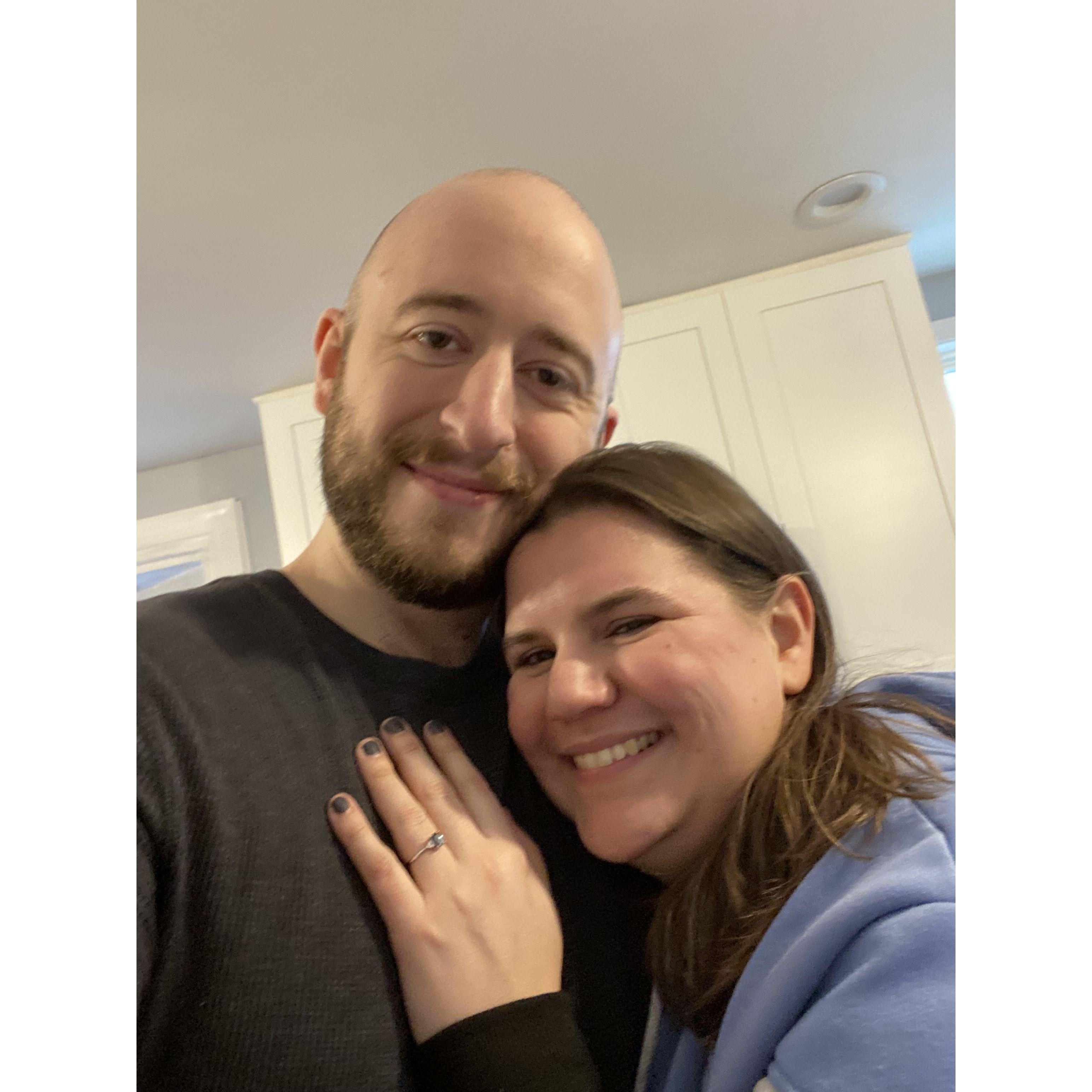 Our engagement! (Jan. 2023)