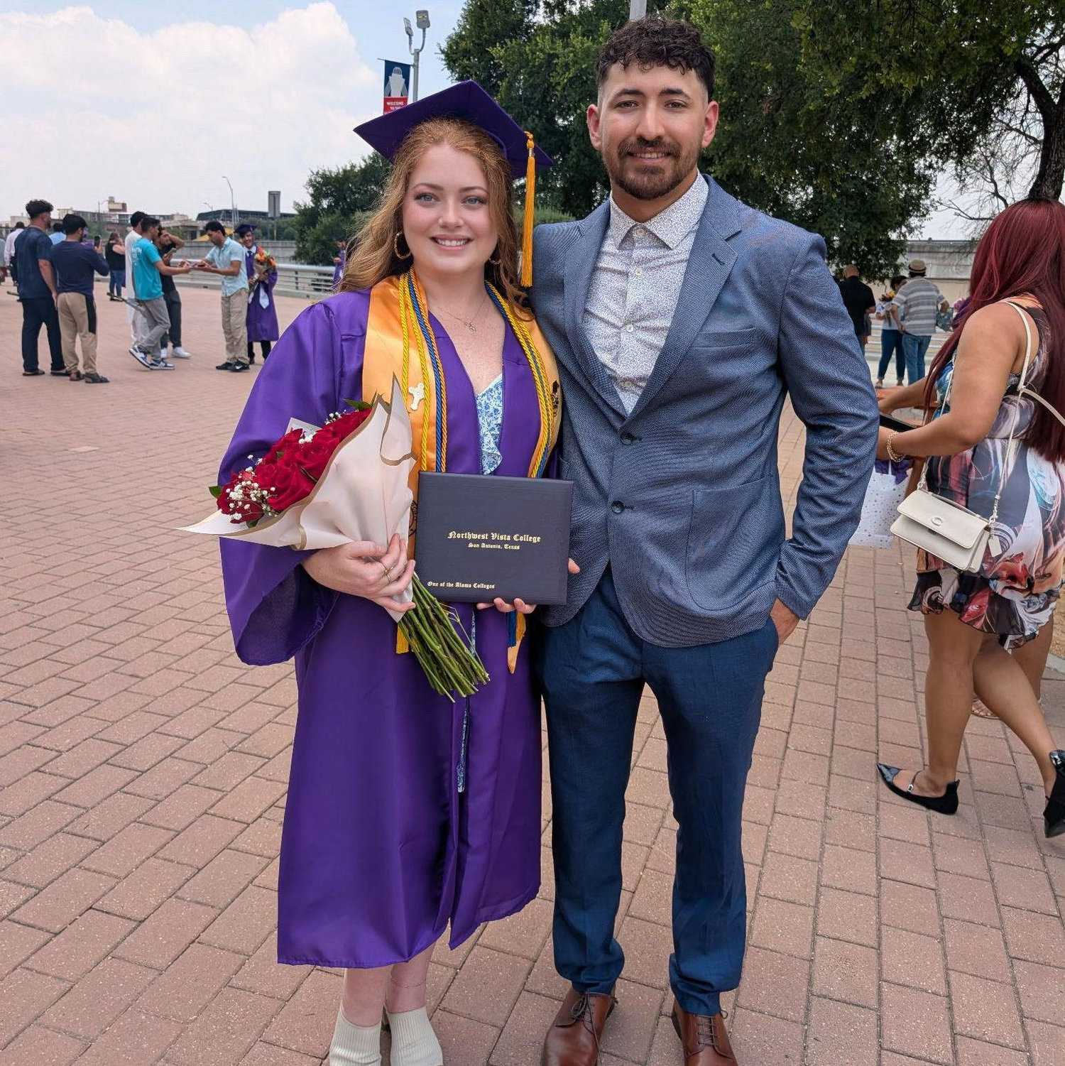 Maddie's graduation from NVC