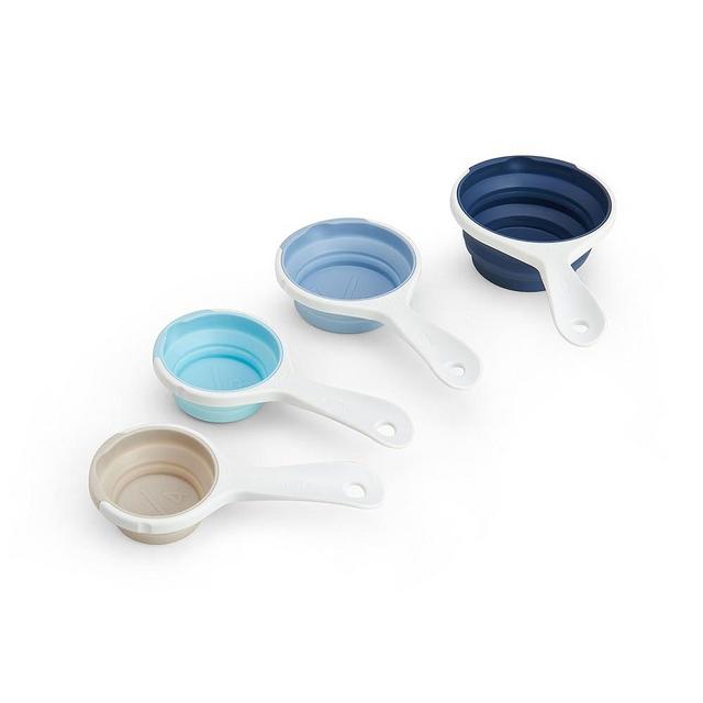 SleekStor Collapsible Measuring Cups,Blue