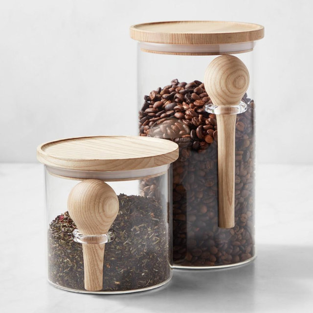 Hold Everything Coffee & Tea Canister, Set of 2