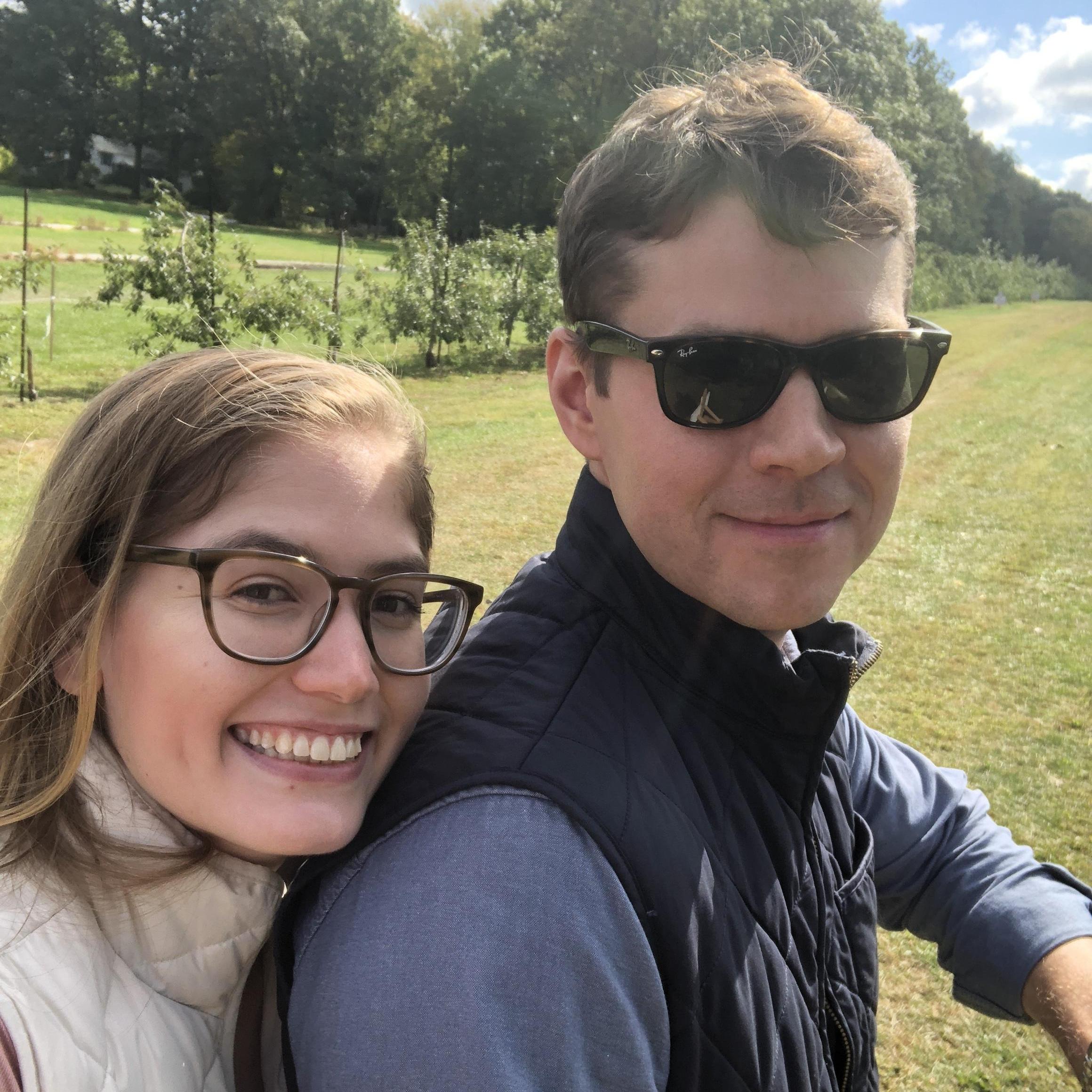 Apple picking in Connecticut!