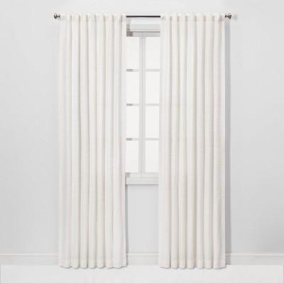 Honeycomb Light Filtering Curtain Panel White - Threshold™
