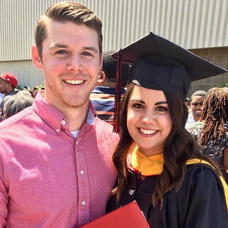Celebrating Master's Graduation in 2018