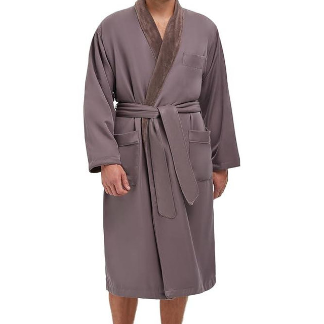 Plush Lined Microfiber Bath Robe for Women or Men - Super Soft, Durable Luxury Spa, Resort & Hotel Bathrobe, Generously Sized