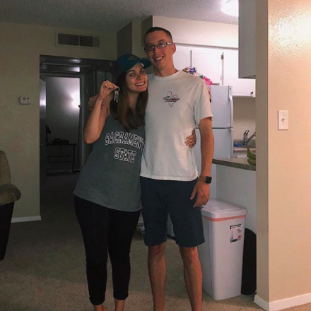 We moved in to our first apartment together in August 2018!