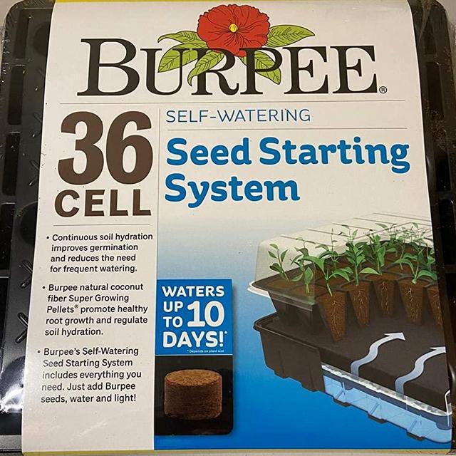 Burpee 36-Cell Self-Watering Greenhouse Kit