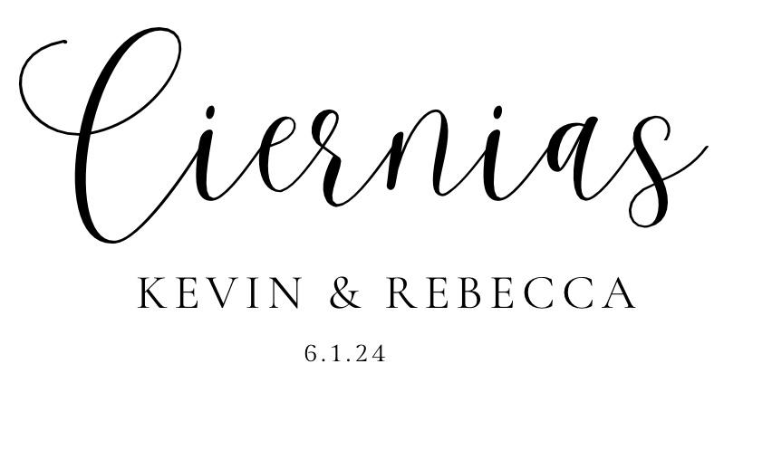 The Wedding Website of Rebecca Herbst and Kevin Ciernia