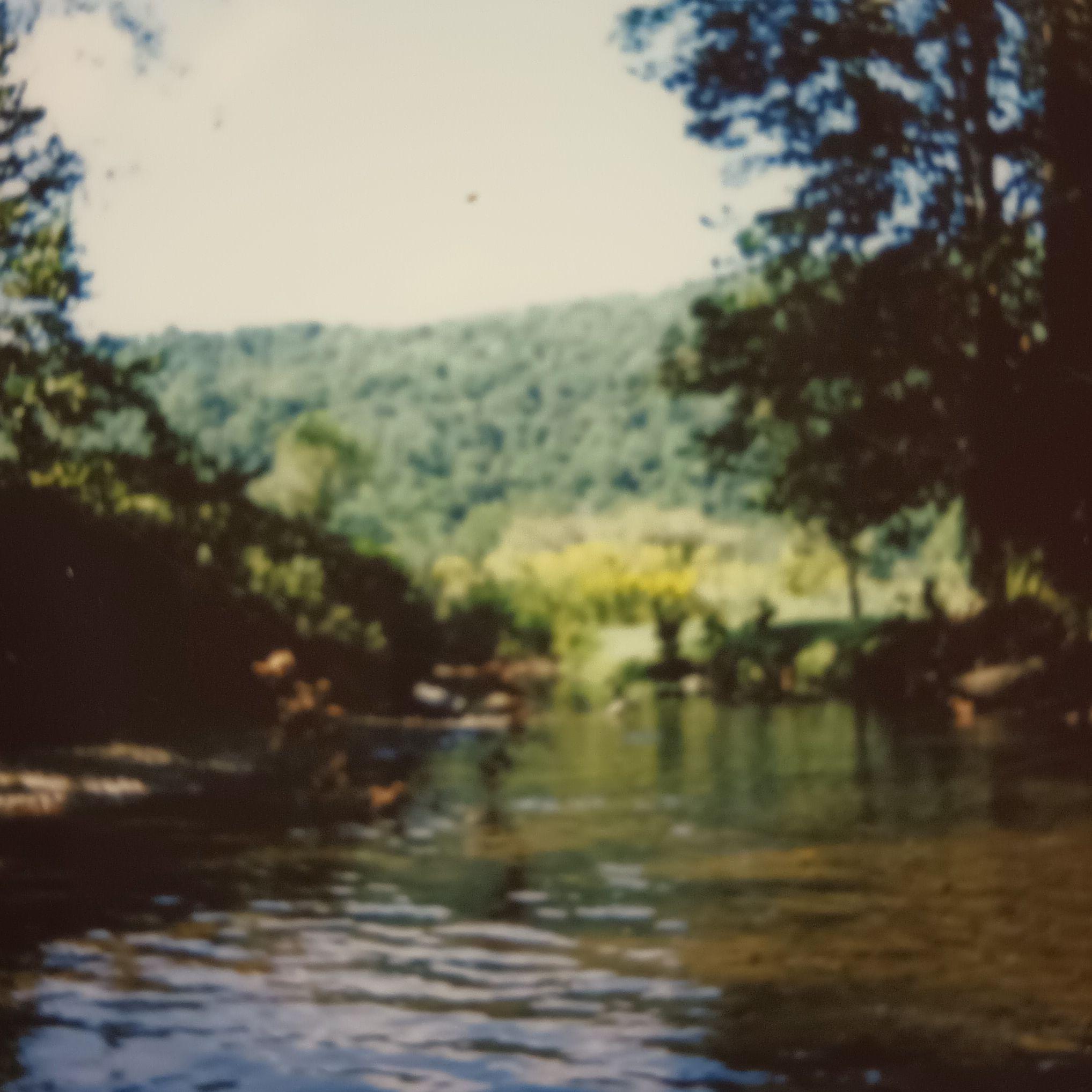 The little creak where we at ice cream at the original mast general store.