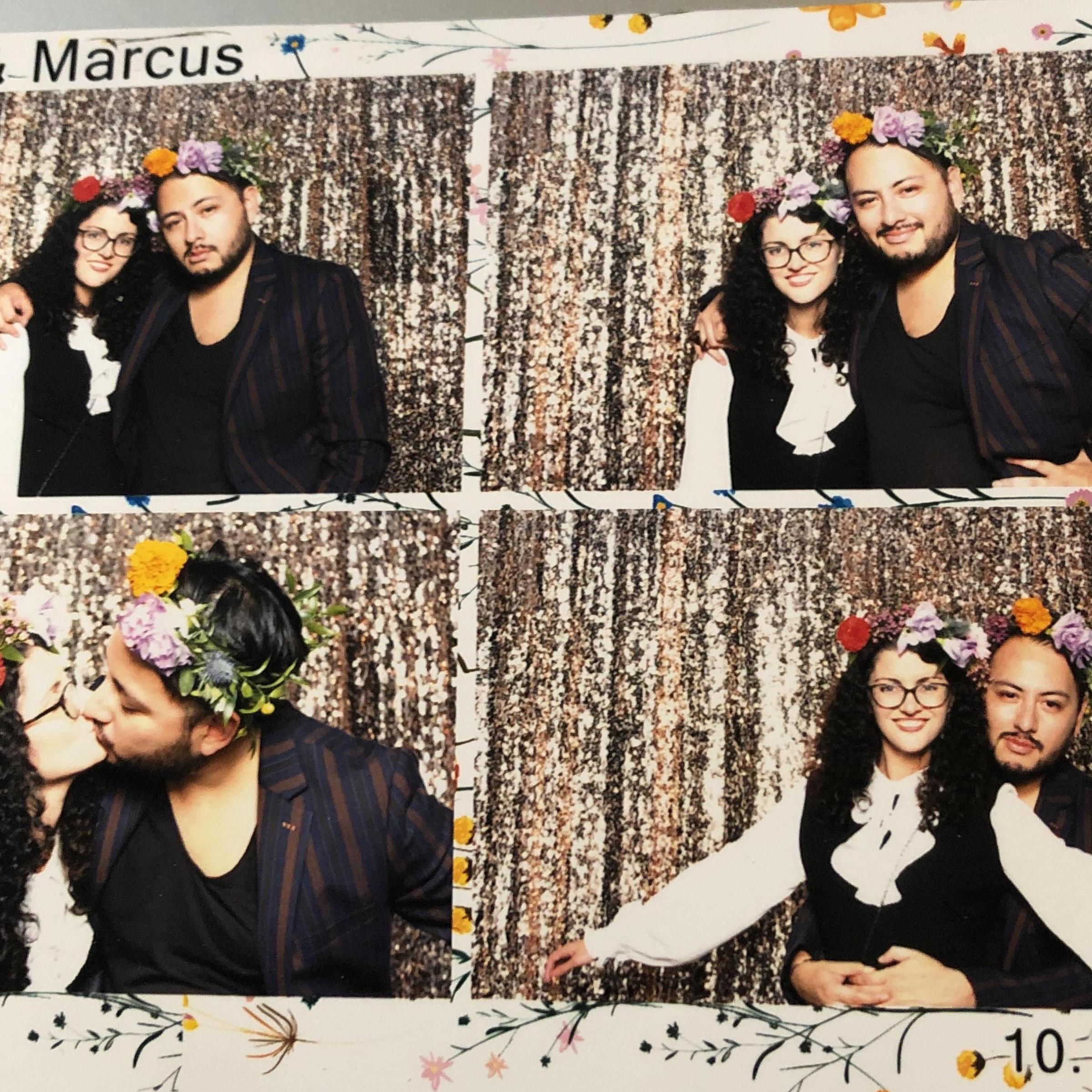 At a friend's wedding