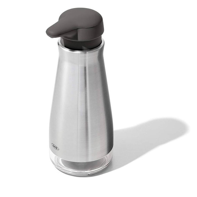 OXO Good Grips Stainless Steel Soap Dispenser, Kitchen and Bathroom Accessories