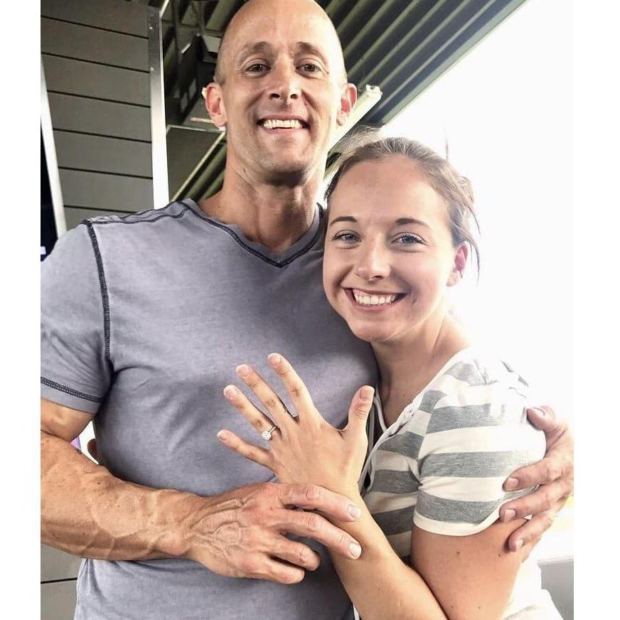 The day she said yes!