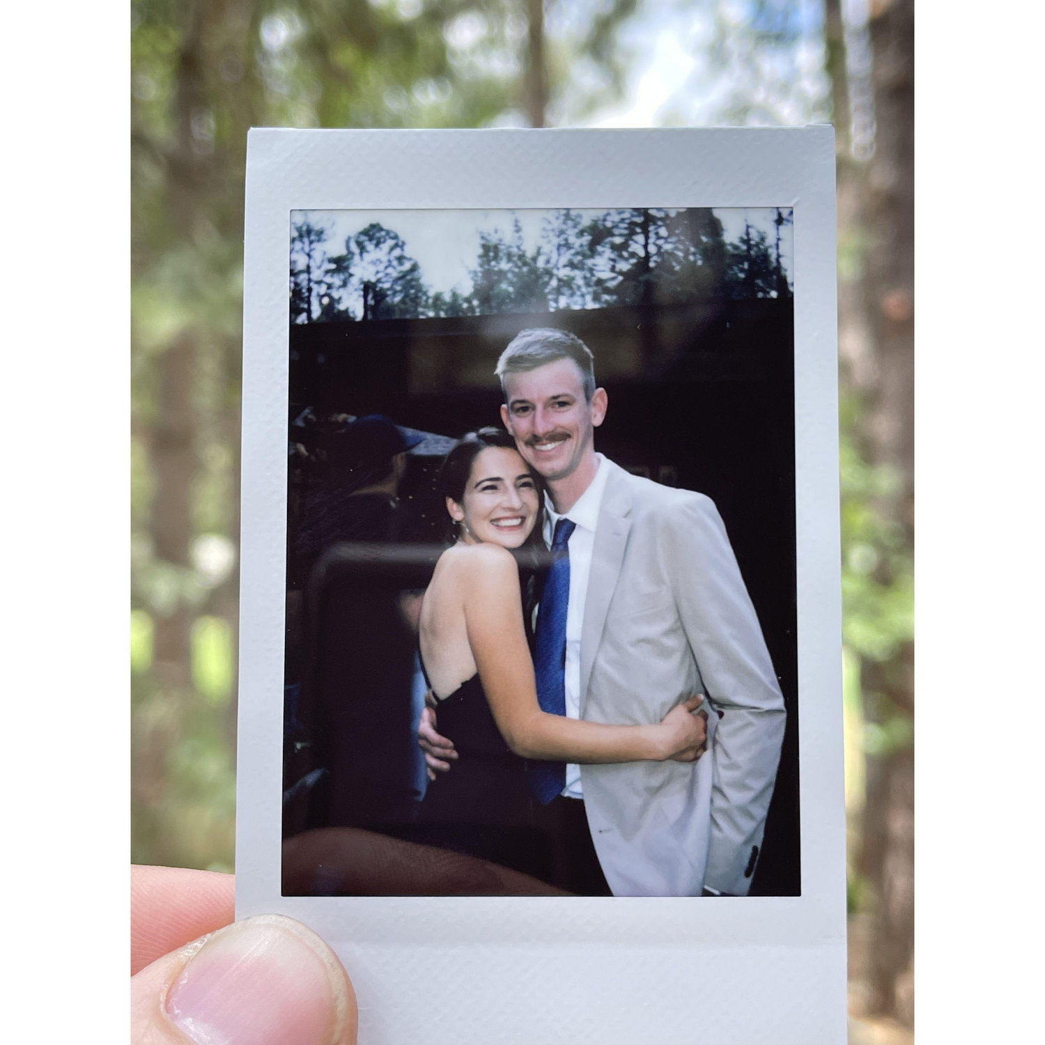 Our first wedding together.