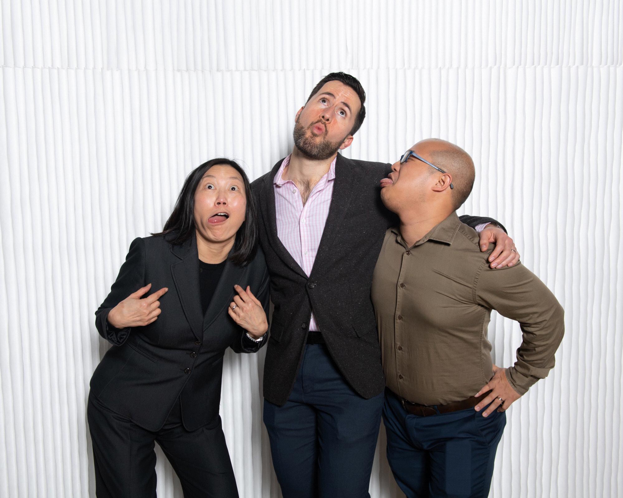 Being silly at the BALIF Gala. San Francisco, CA.