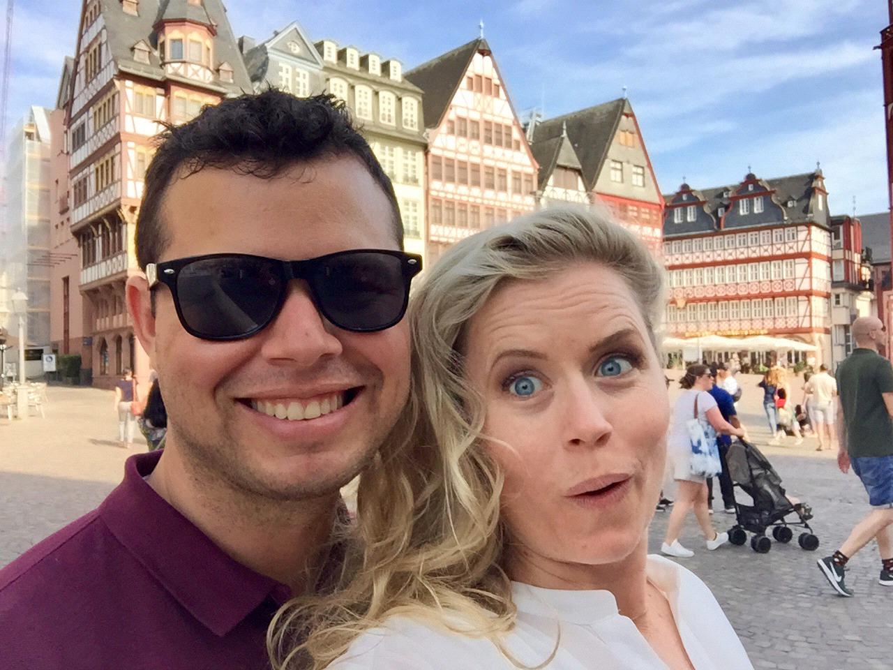 Visiting friends, introducing him to Opera!
- Frankfurt