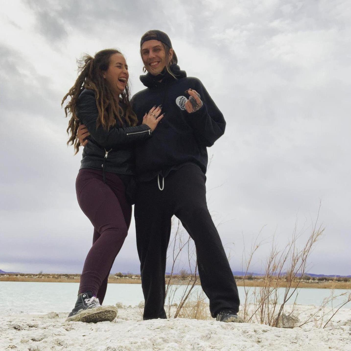 Somewhere in Nevada, smoking and laughing - December 2020