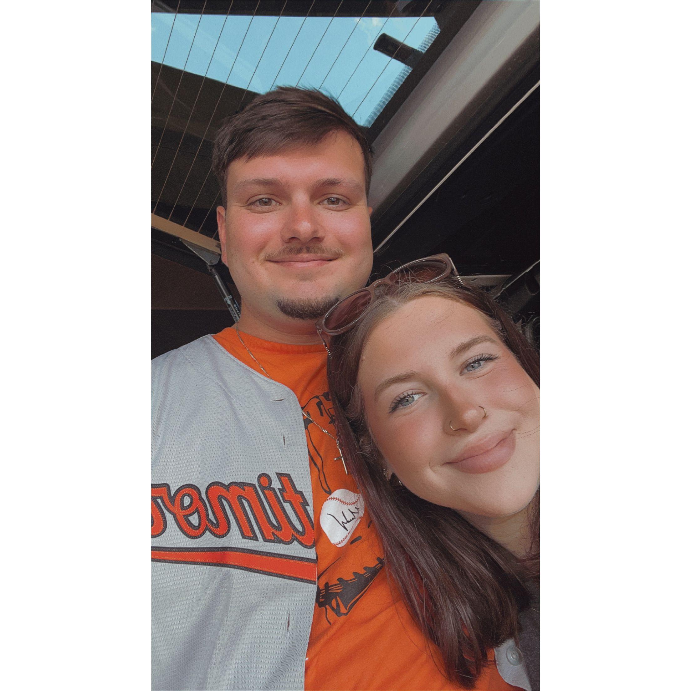 One of many Orioles games together