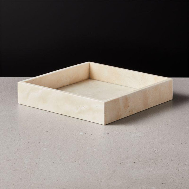 Stack Travertine Tray