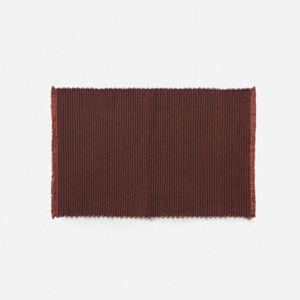 Albers Placemat (Mulberry/Brick)