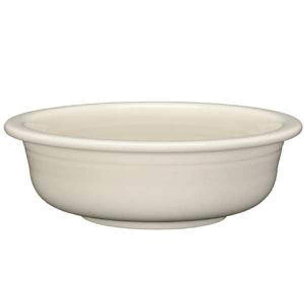 Classic Rim 8 1/4 Inch Large Serving Bowl 40 OZ, Color: Linen