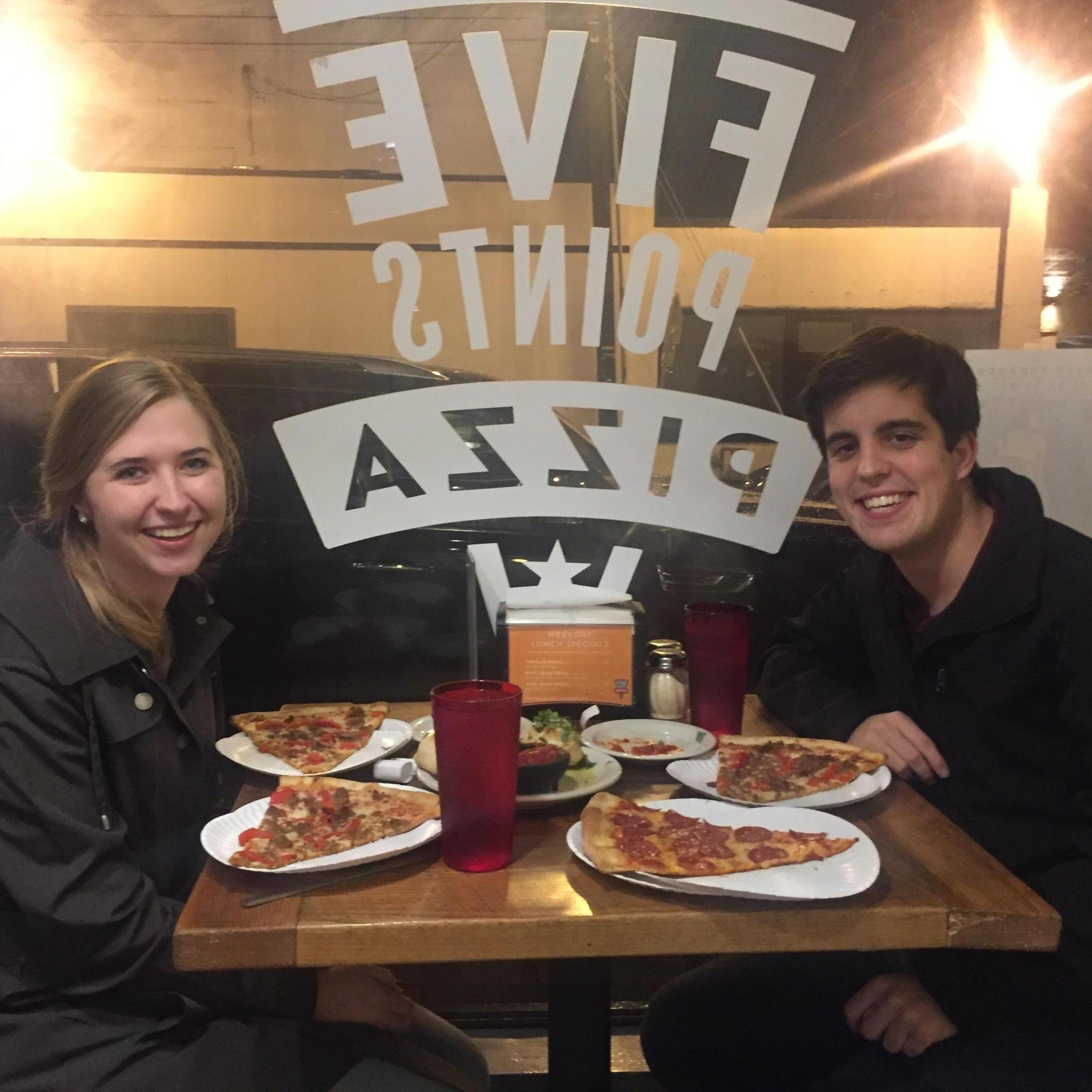 Our second date, FIRST picture as a couple!