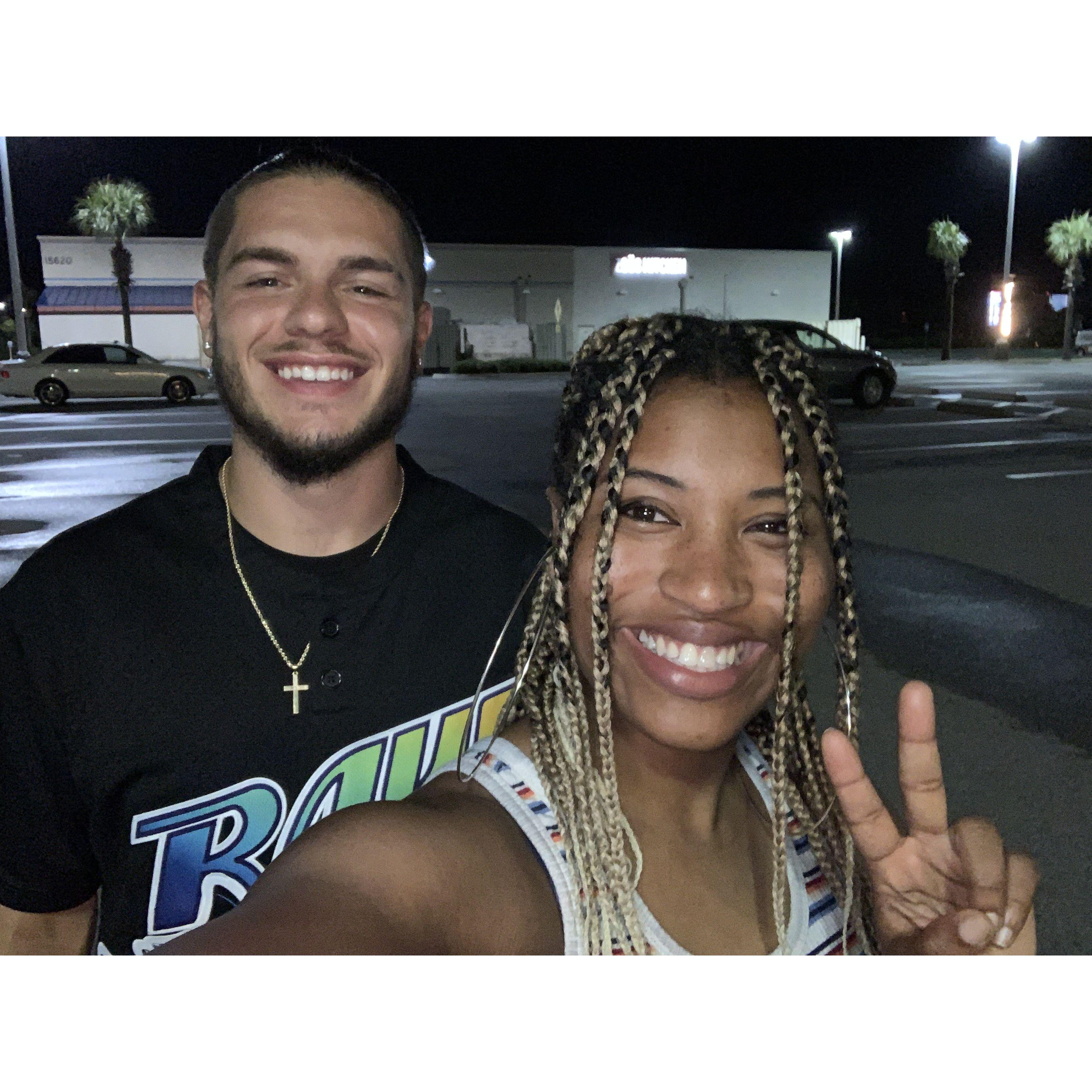 Florida vibes! Jones family beach day and eating out at night!