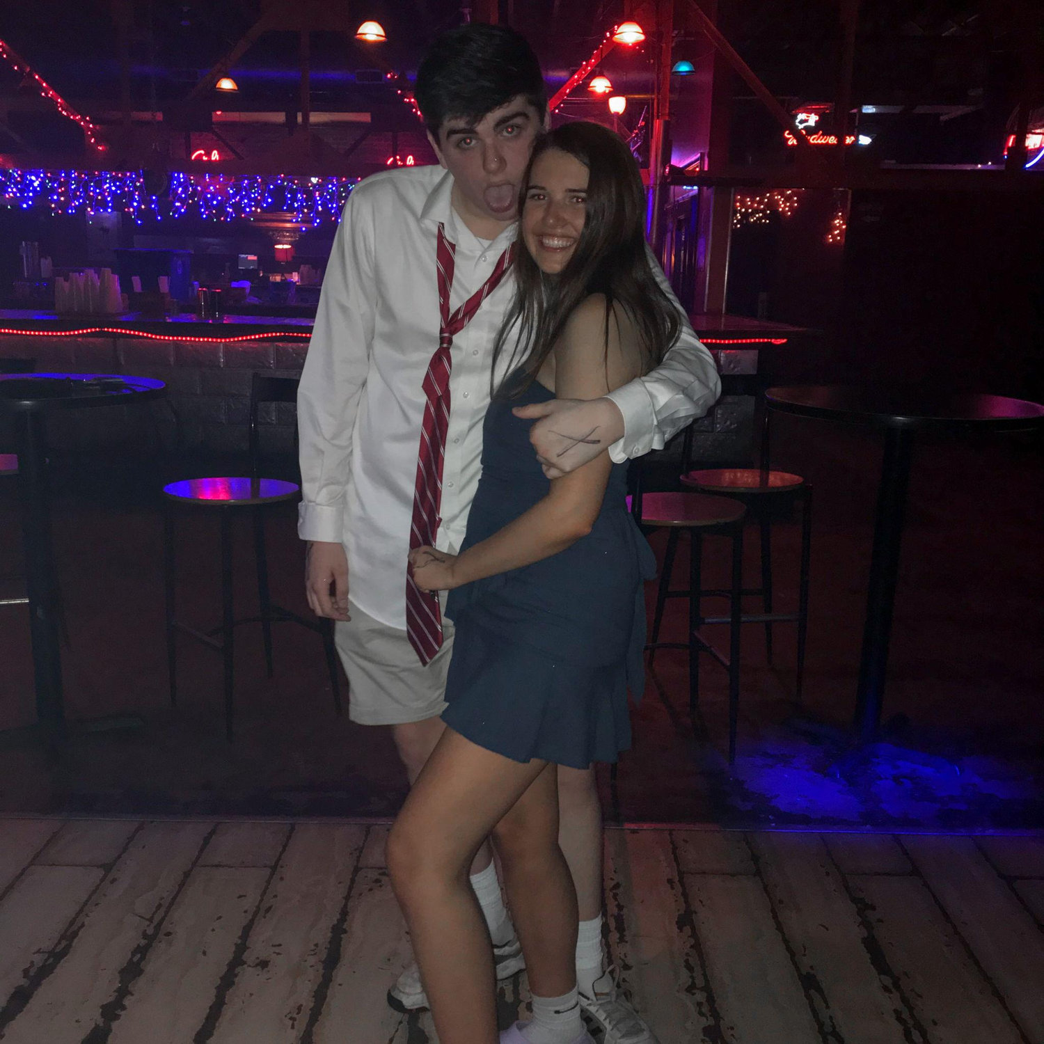 We first met in college in 2018!