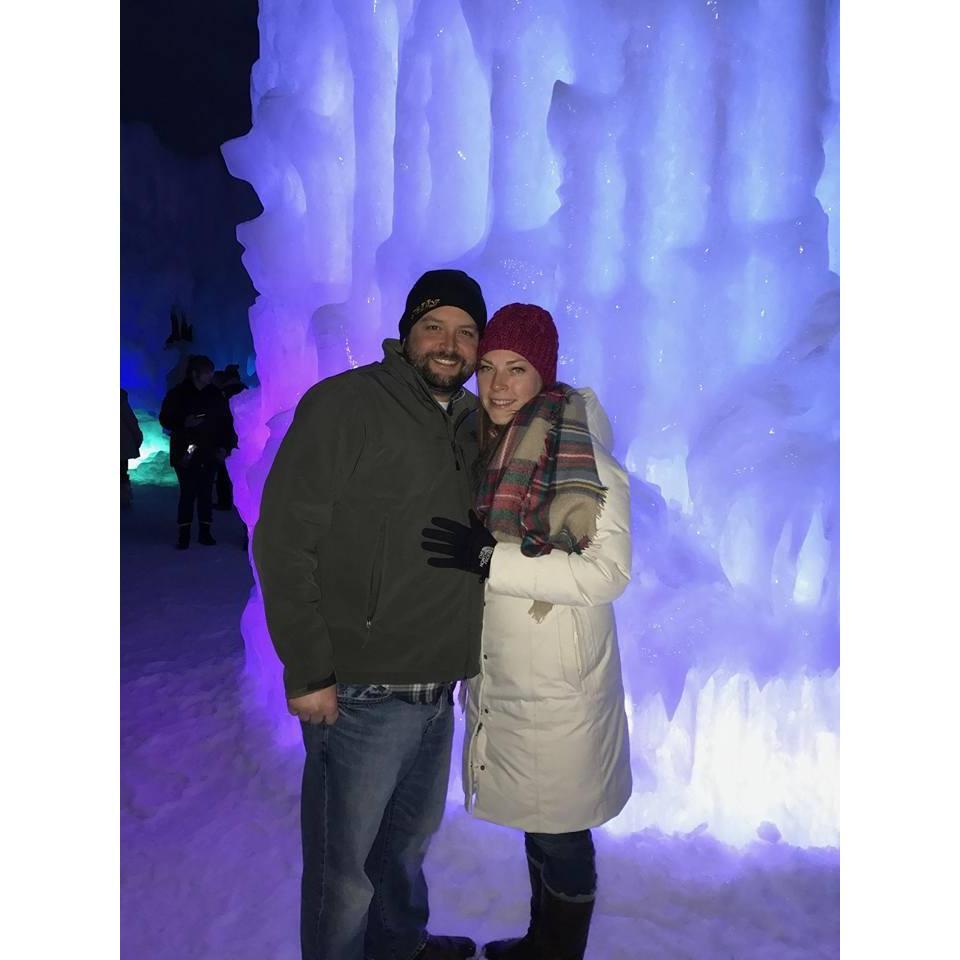 Ice Castles in NH
