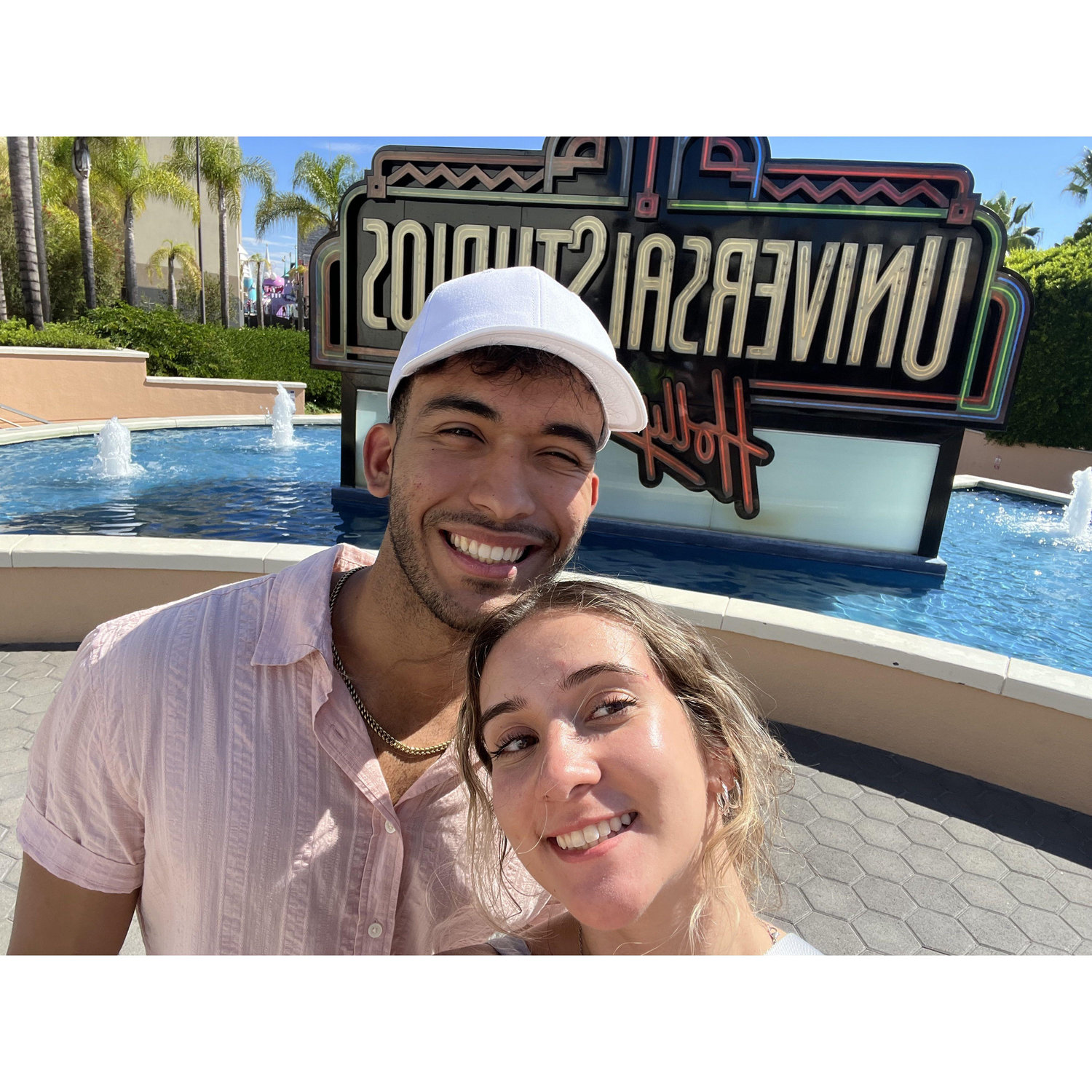 Our first trip together to Universal Studios.