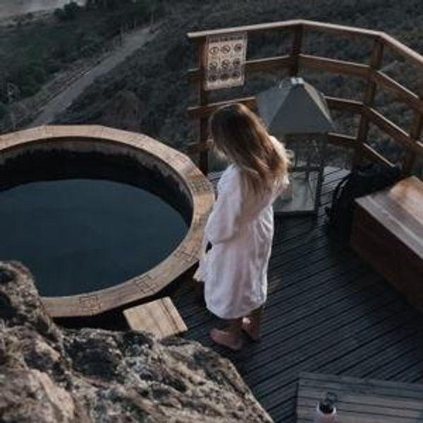 Soak in the Canopy: Forest Suite with Hottub for Two