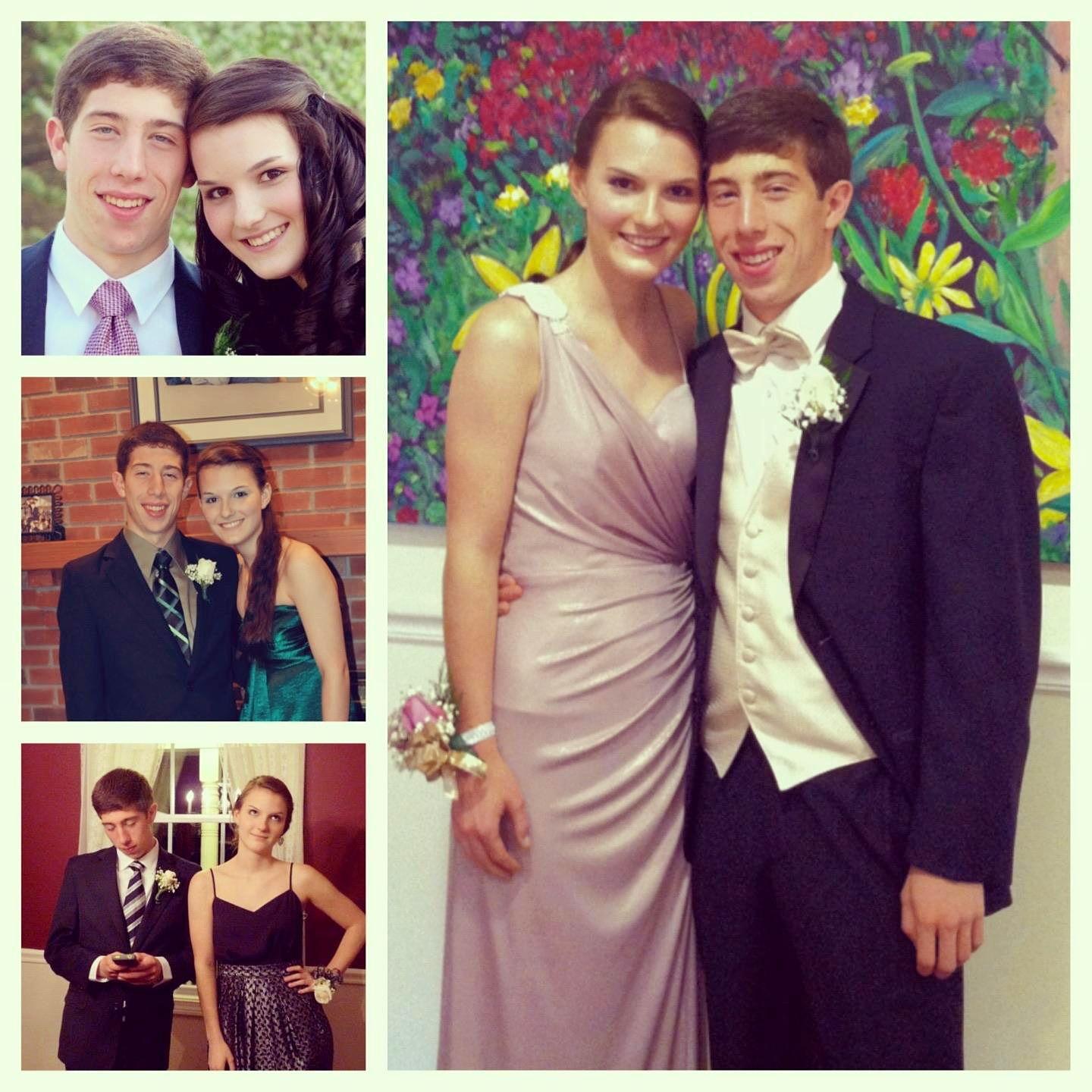 We went to ALL FOUR high school dances together...Sophomore Ring Dance, Junior Cotillion, Senior Cotillion, and Senior Prom.