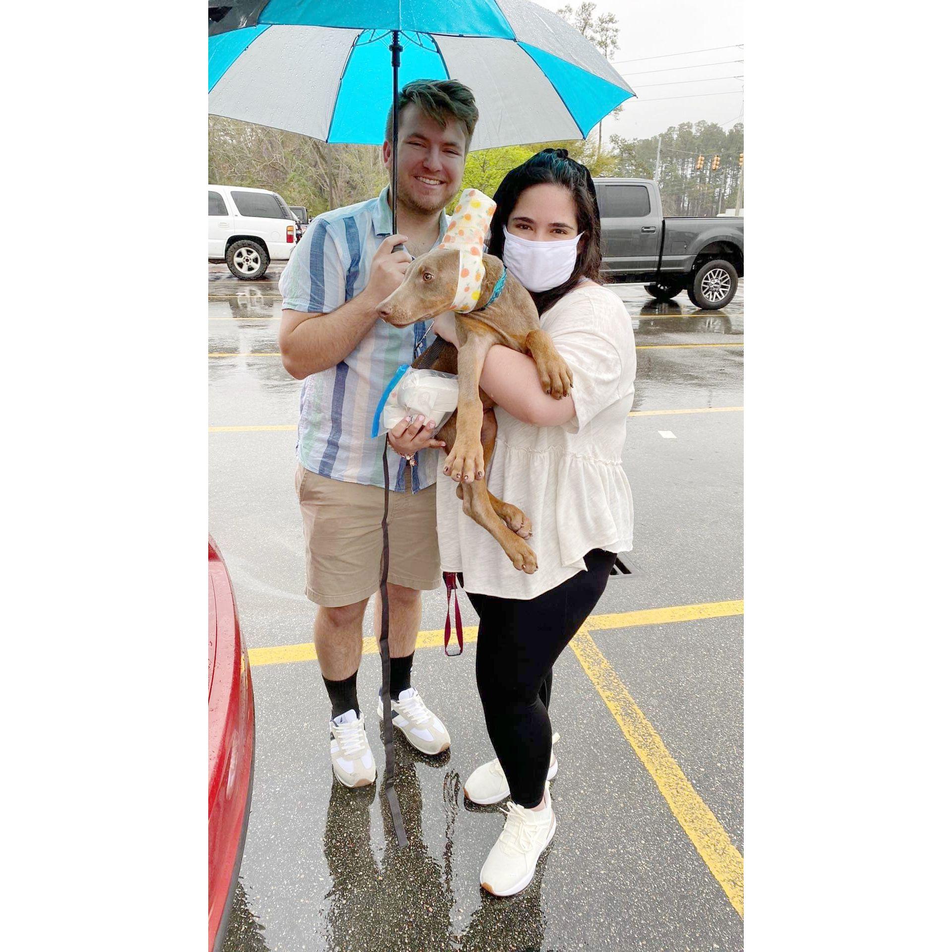 Our growing little family! March 10, 2023 :)