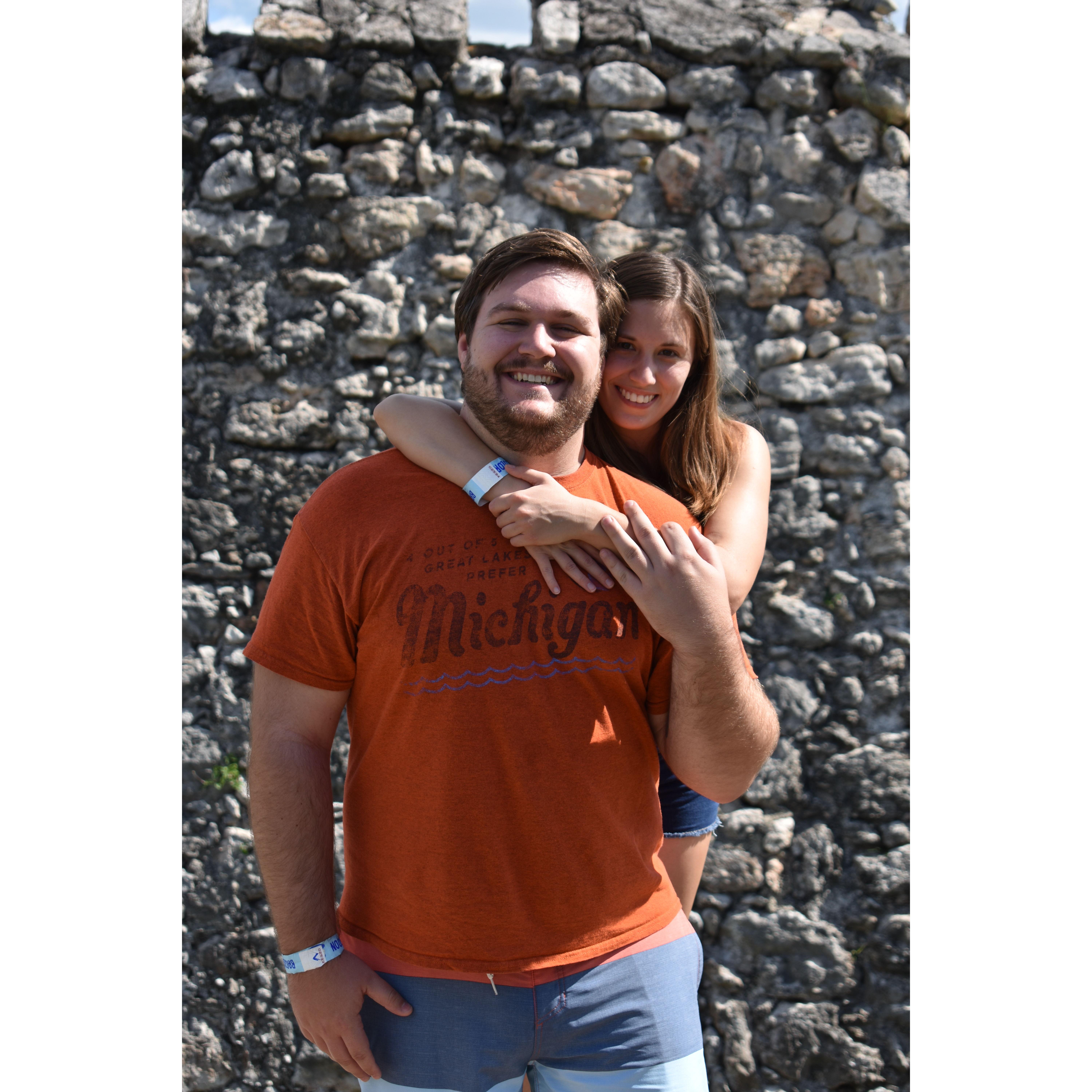 First long trip together cruising to Mexico and Belize