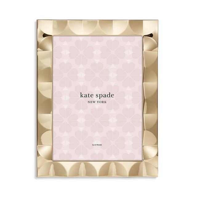 kate spade new york South Street Gold Scallop Frame