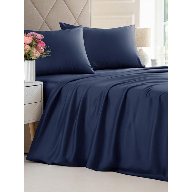CGK Unlimited Rayon from Bamboo 4 Piece Deep Pocket Cooling Sheet Set, King