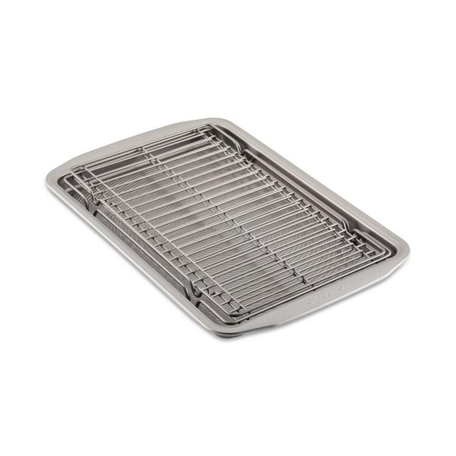 Circulon Bakeware 10" x 15" Baking Sheet Pan & Expandable Cooling Rack 3-Pc. Set