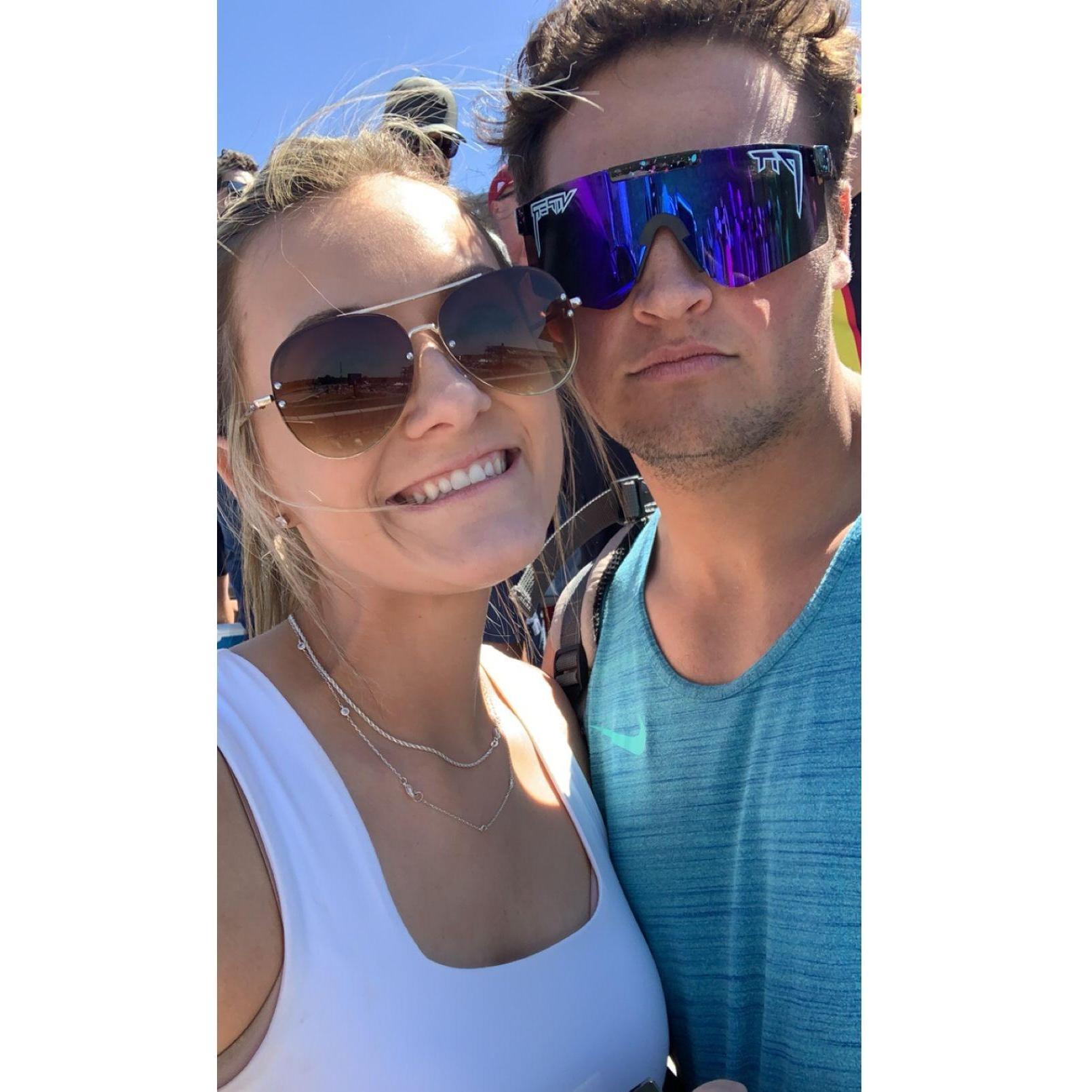 Our first Indy 500 together