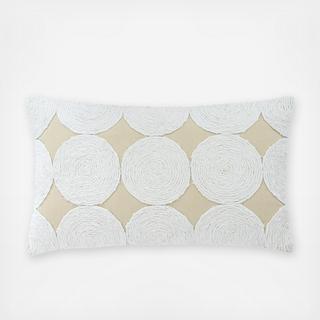 Southern Hospitality Circle Applique Pillow